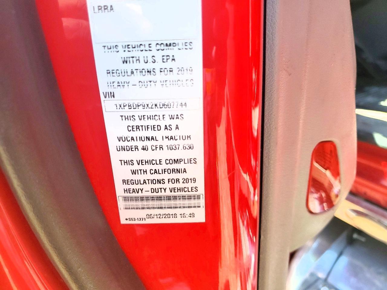 2019 PETERBILT 579