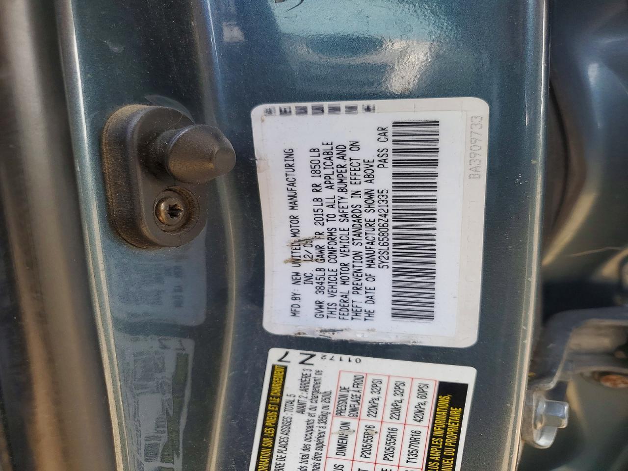 2006 PONTIAC VIBE