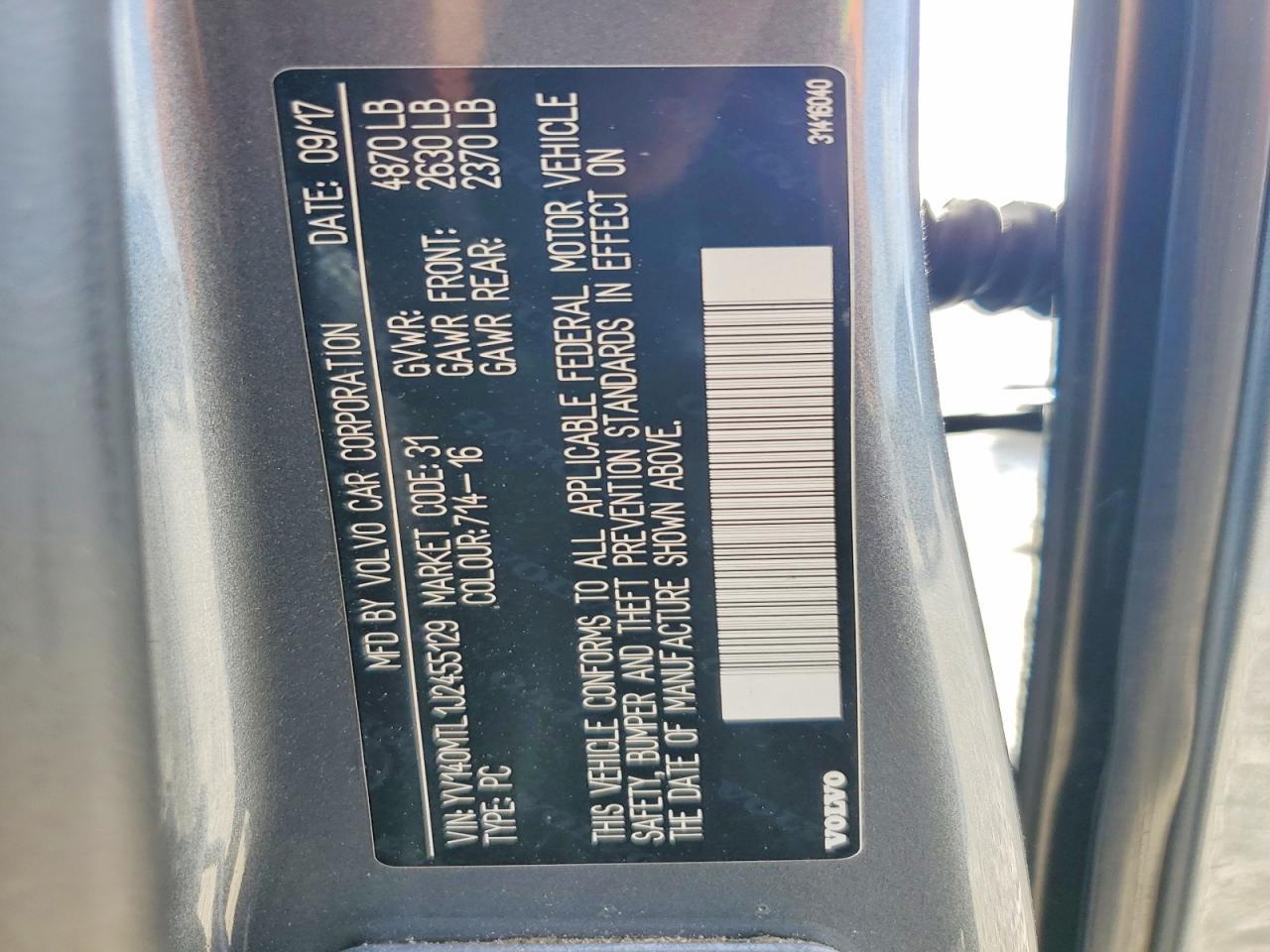 2018 VOLVO S60