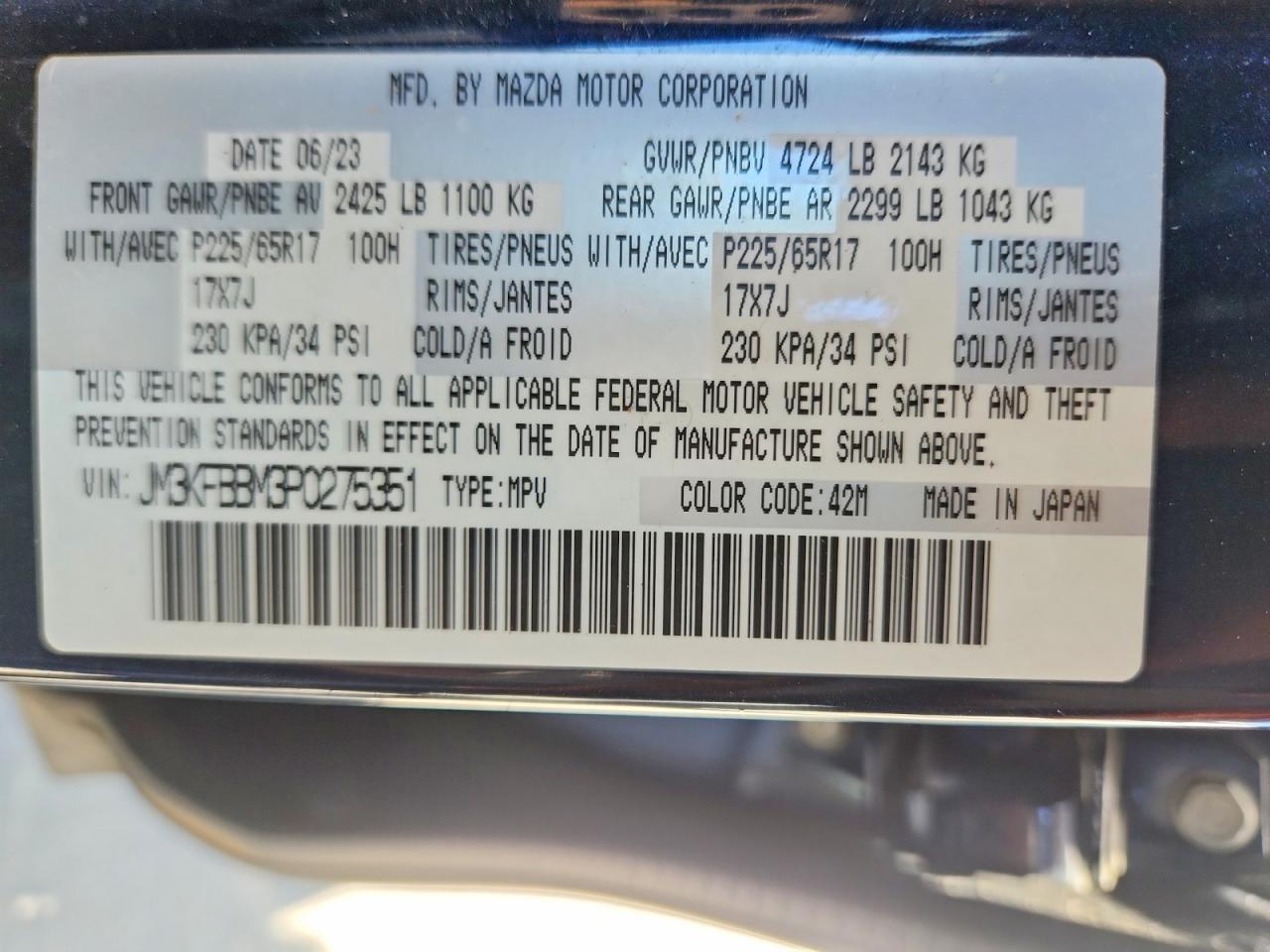 2023 MAZDA CX-5