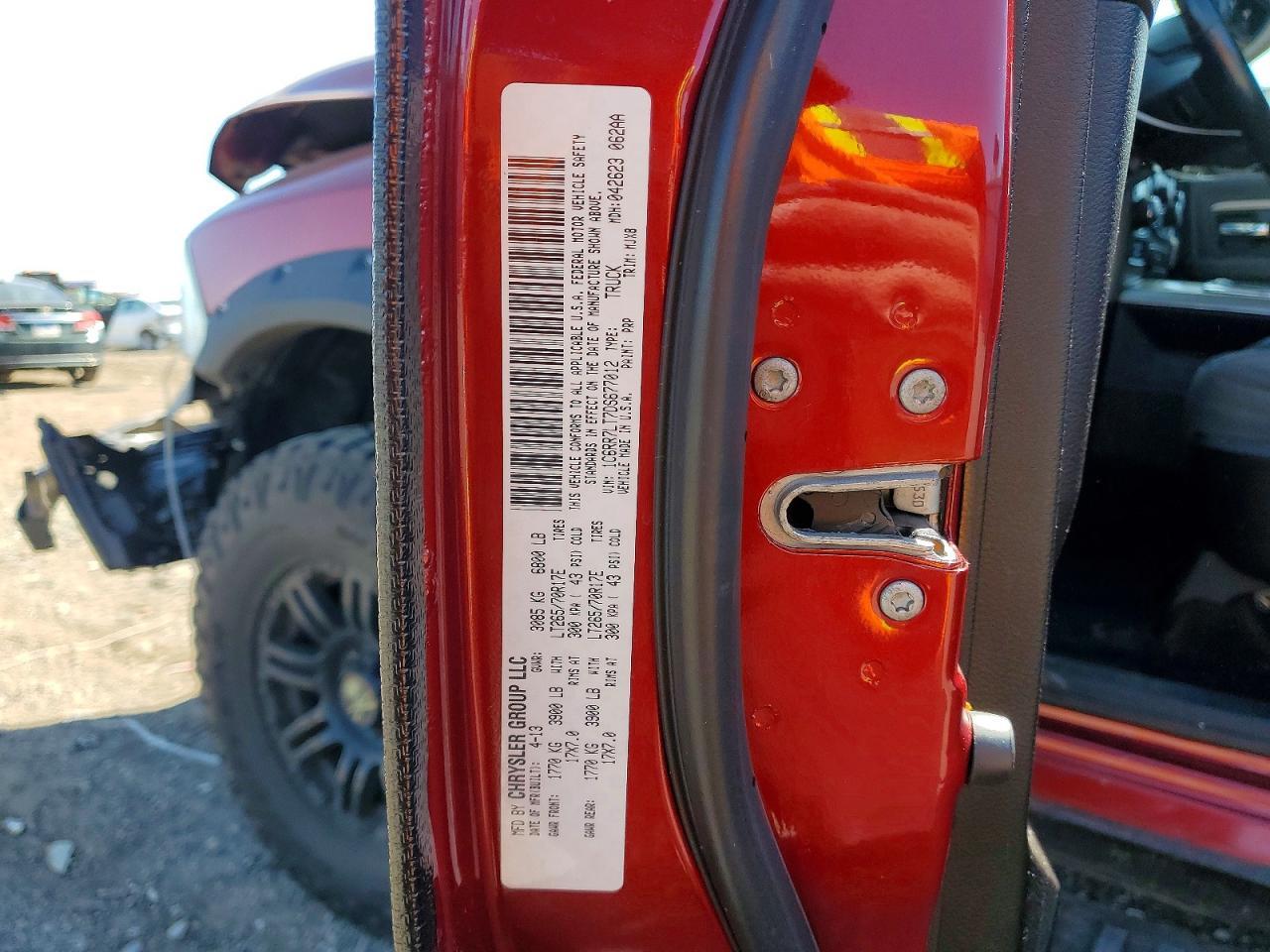 2013 RAM 1500