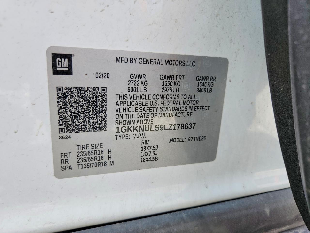 2020 GMC ACADIA