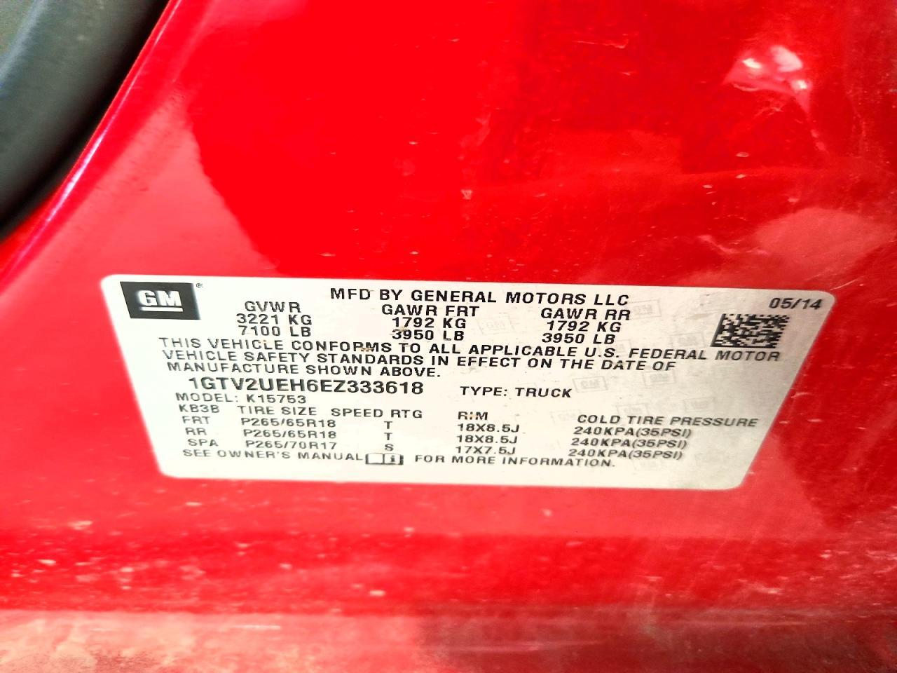 2014 GMC Sierra