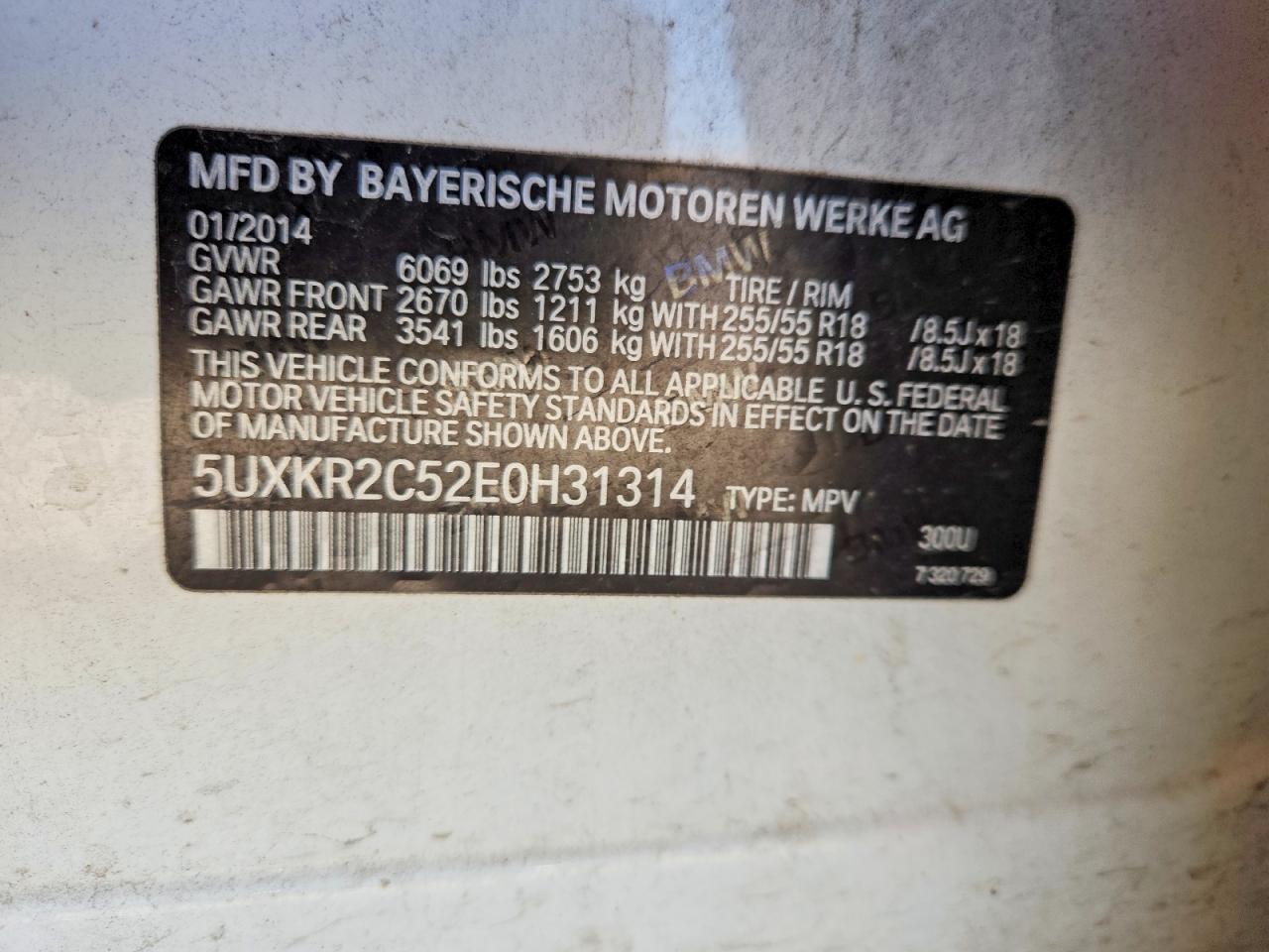 2014 BMW X5