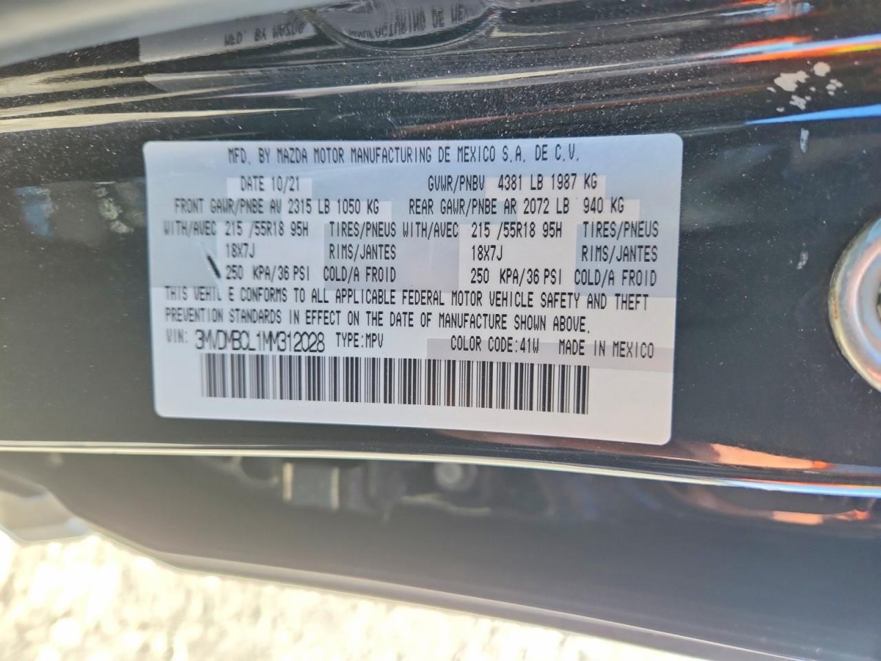 2021 MAZDA CX-30
