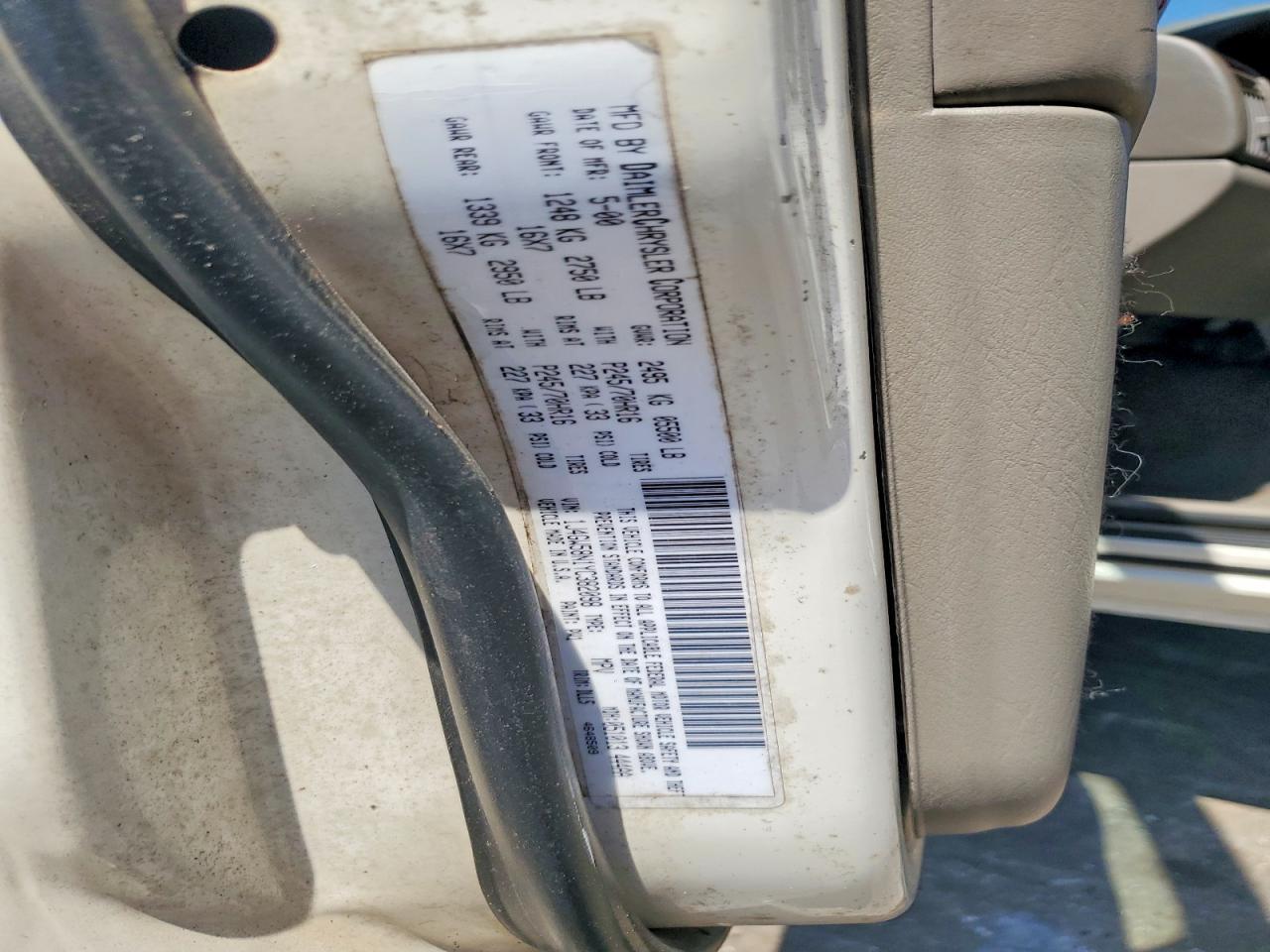 2000 JEEP Grand Cherokee