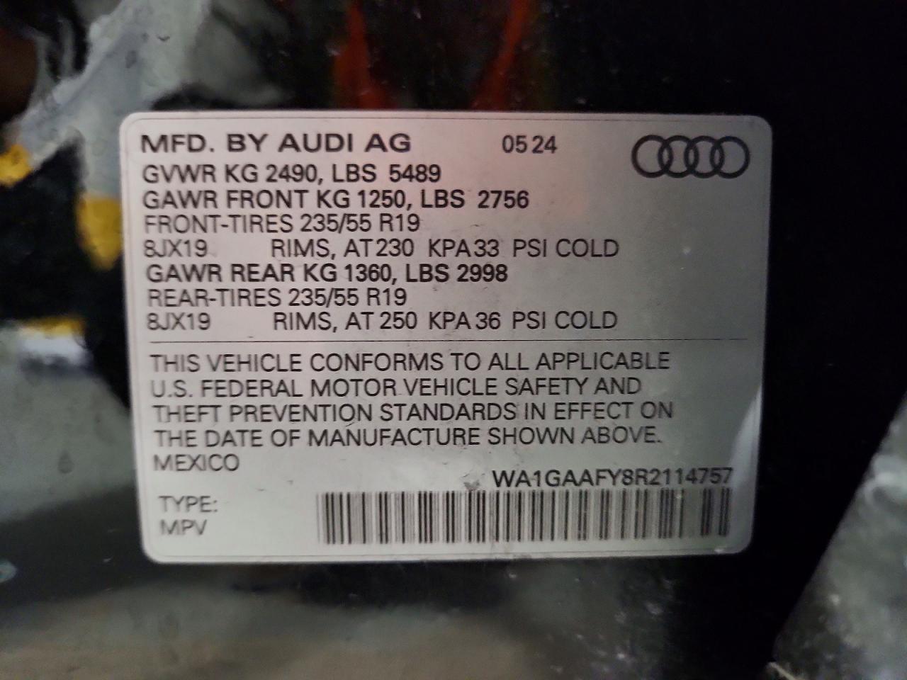 2024 AUDI Q5