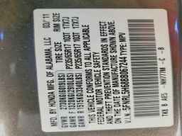 2011 HONDA ODYSSEY