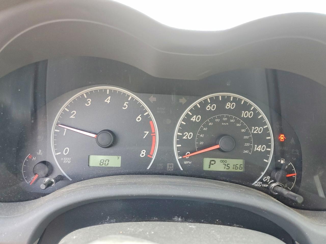 2010 TOYOTA COROLLA