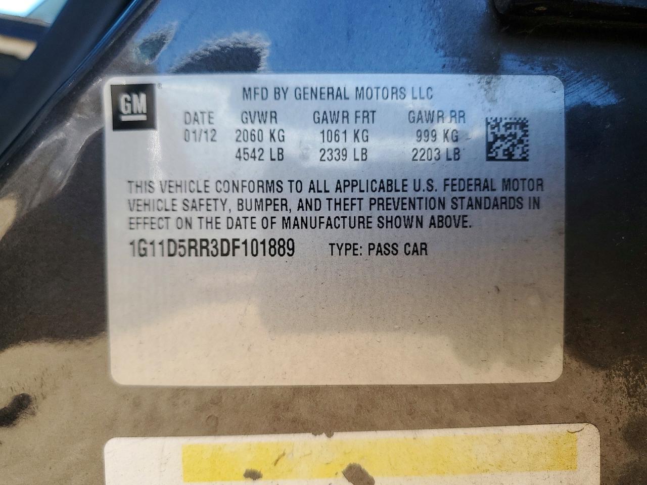 2013 CHEVROLET MALIBU
