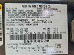 2019 FORD FUSION