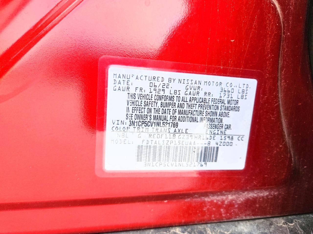2022 NISSAN KICKS