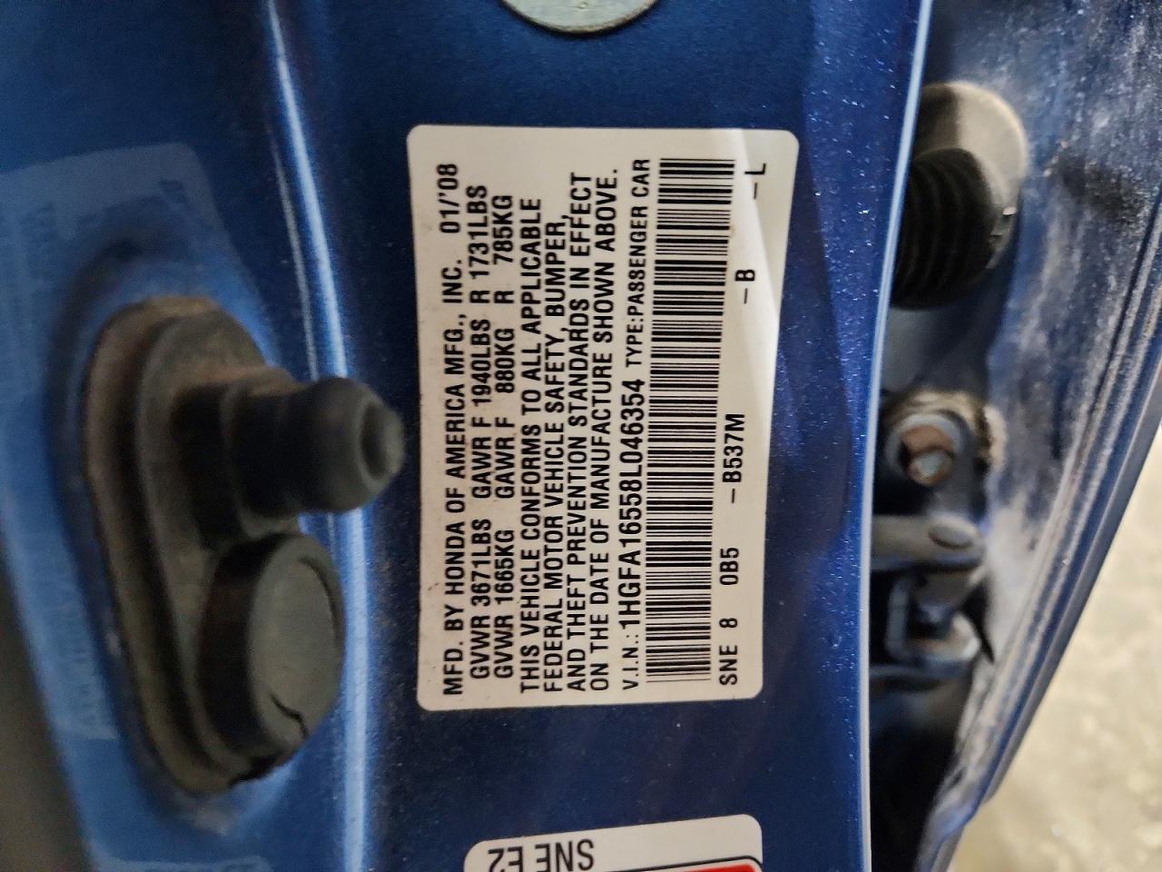 2008 HONDA CIVIC