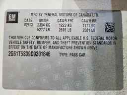 2013 CADILLAC XTS
