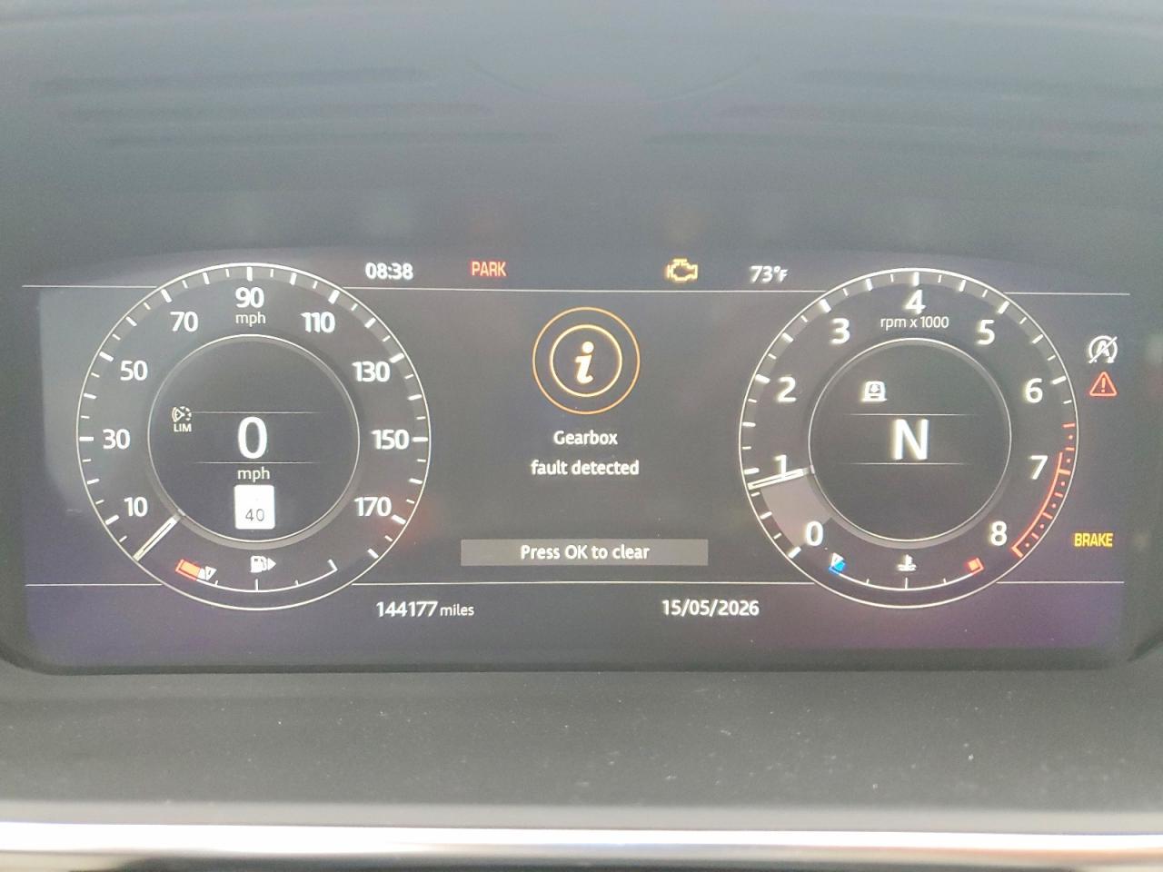 2019 LAND ROVER RANGE ROVER