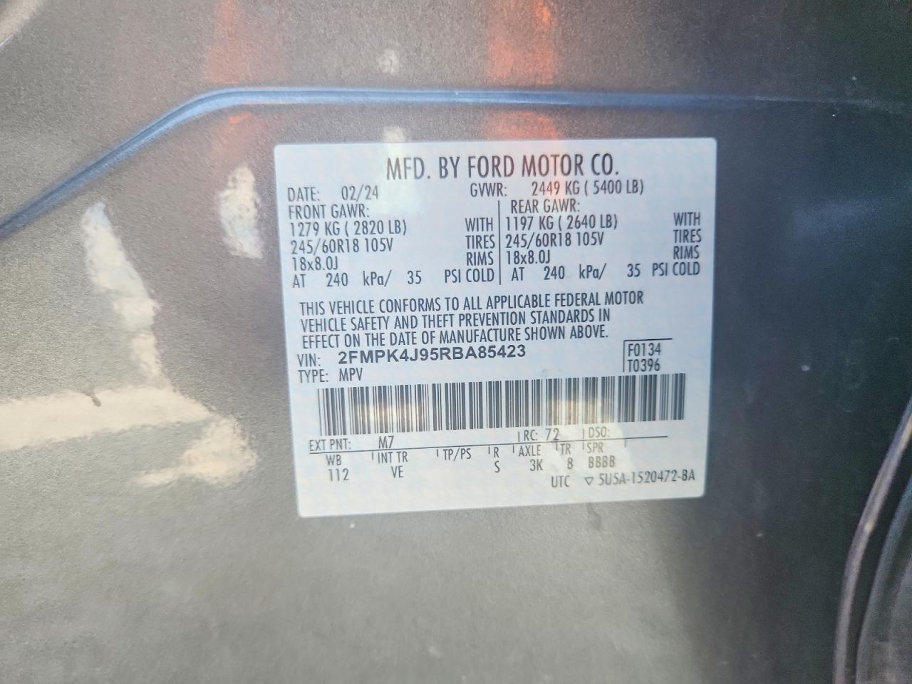 2024 FORD EDGE