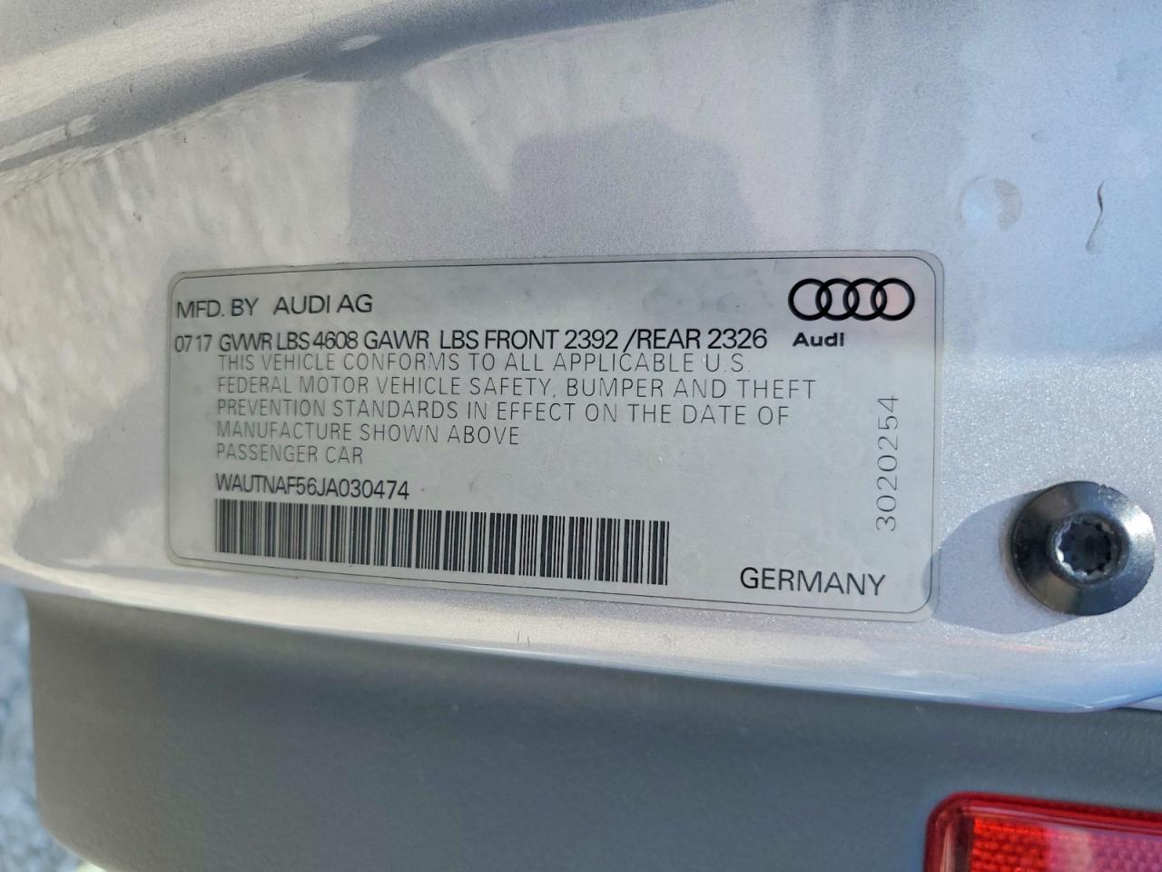 2018 AUDI A5