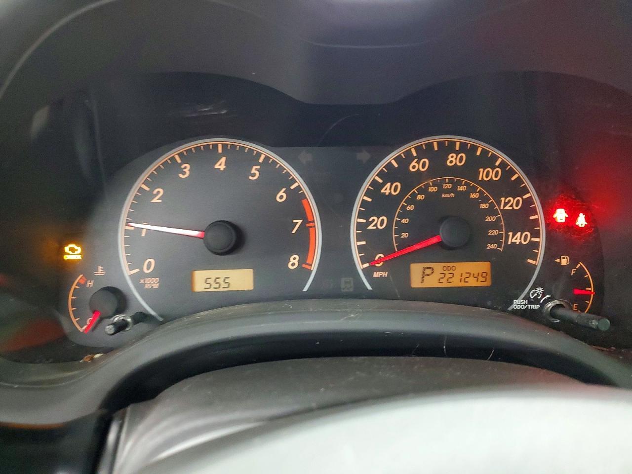 2009 TOYOTA COROLLA