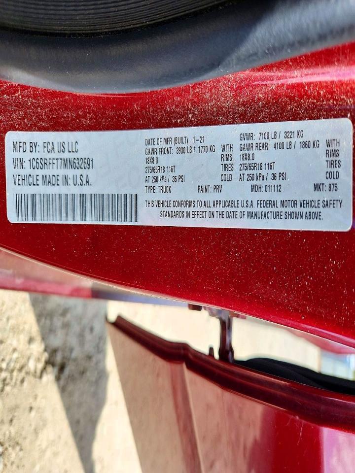 2021 RAM 1500