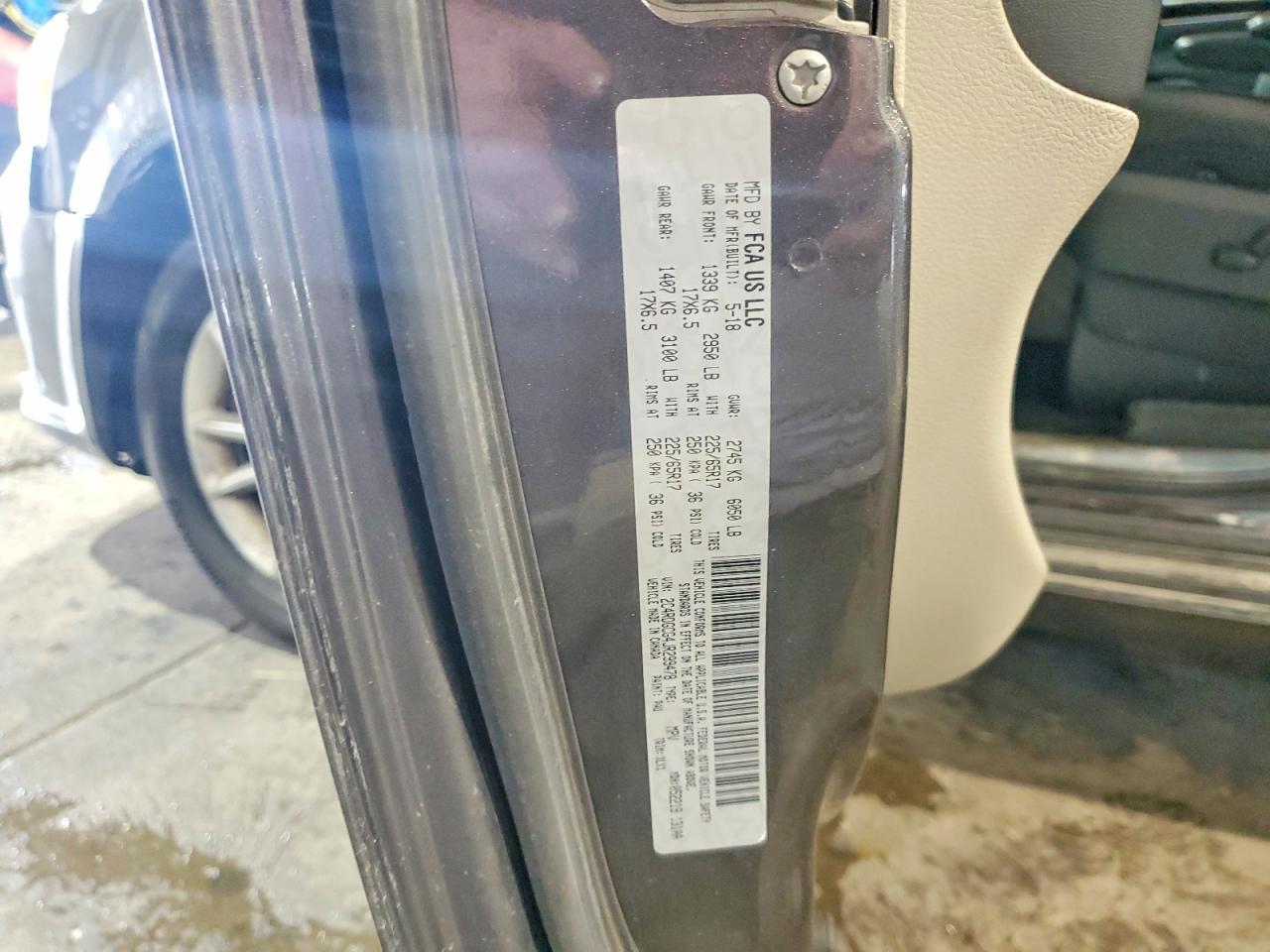 2018 DODGE GRAND CARAVAN