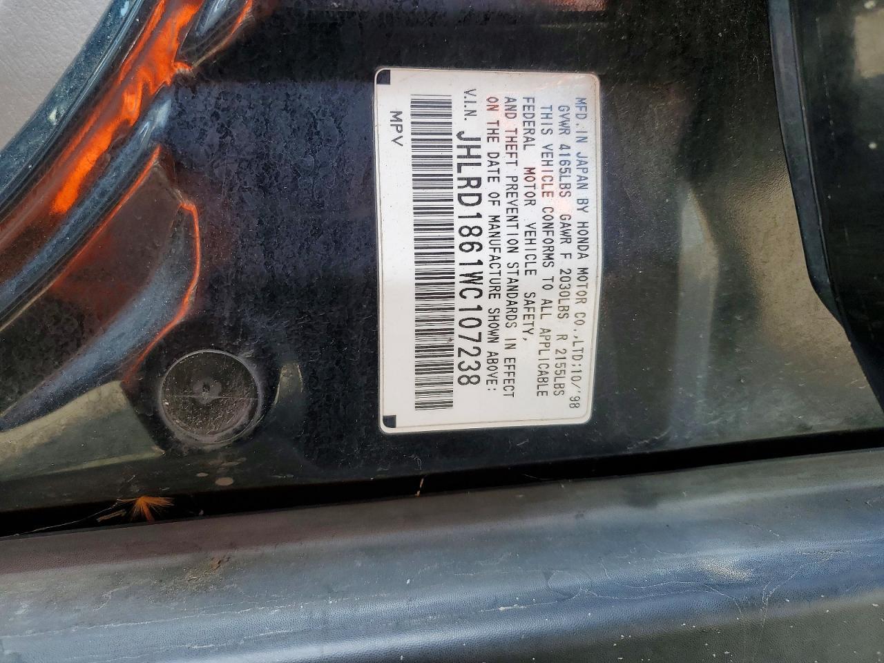 1998 HONDA CR-V