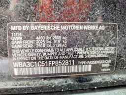 2015 BMW 3 SERIES