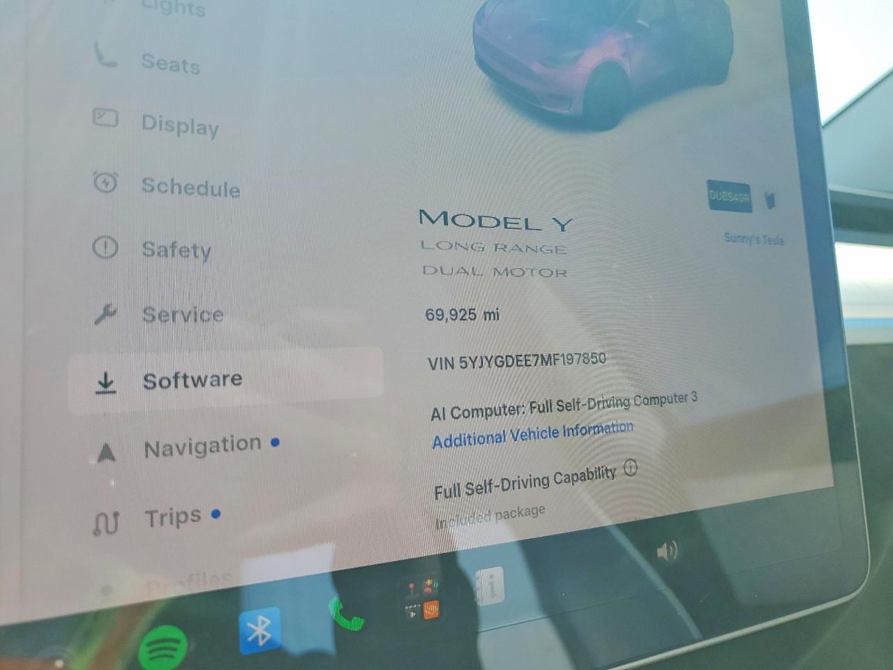 2021 TESLA MODEL Y