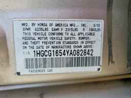 2000 HONDA ACCORD