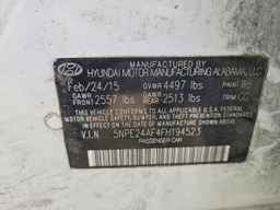 2015 HYUNDAI SONATA