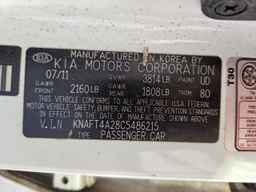2012 KIA FORTE