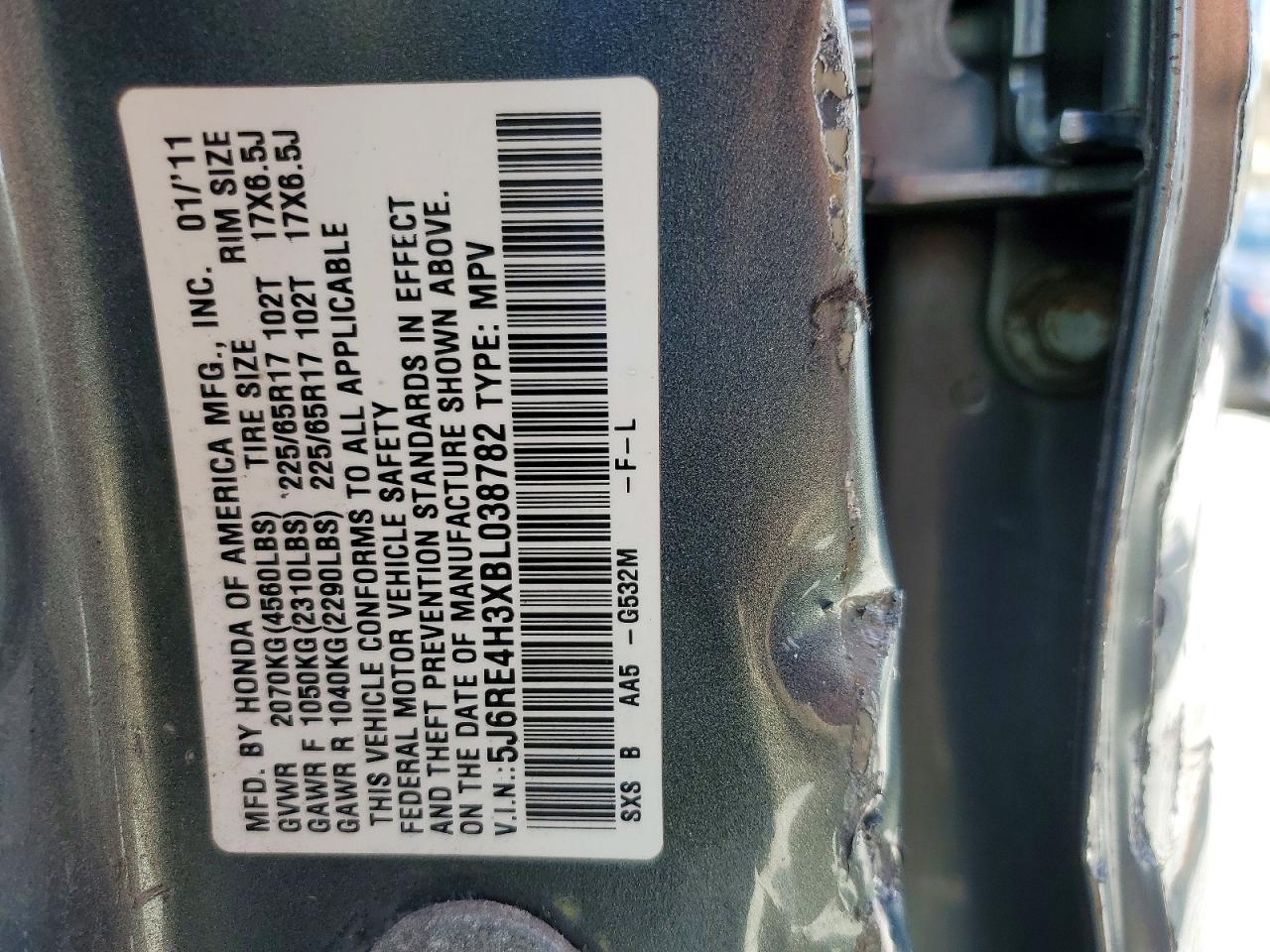 2011 HONDA CR-V