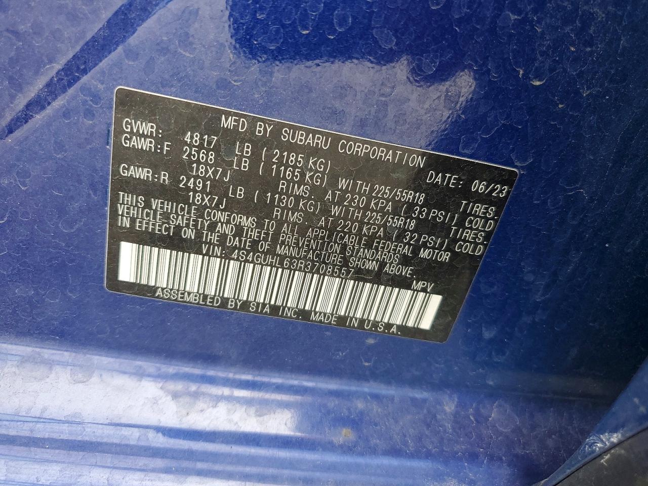 2024 SUBARU Crosstrek
