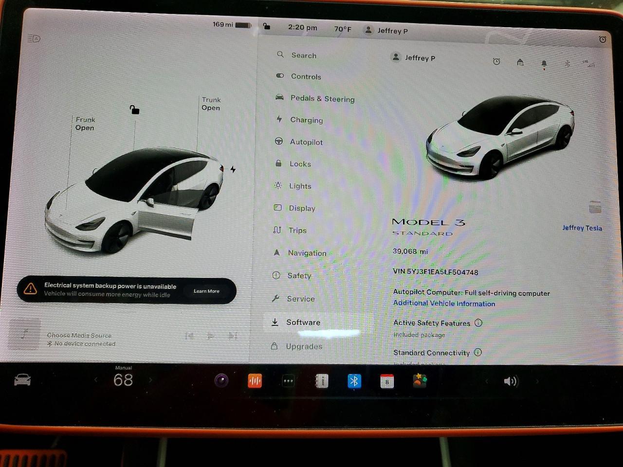2020 TESLA MODEL 3