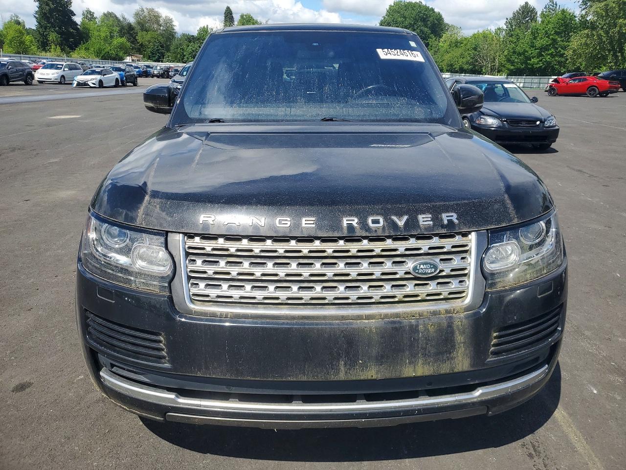 2016 LAND ROVER RANGE ROVER