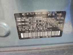 2009 SUBARU FORESTER