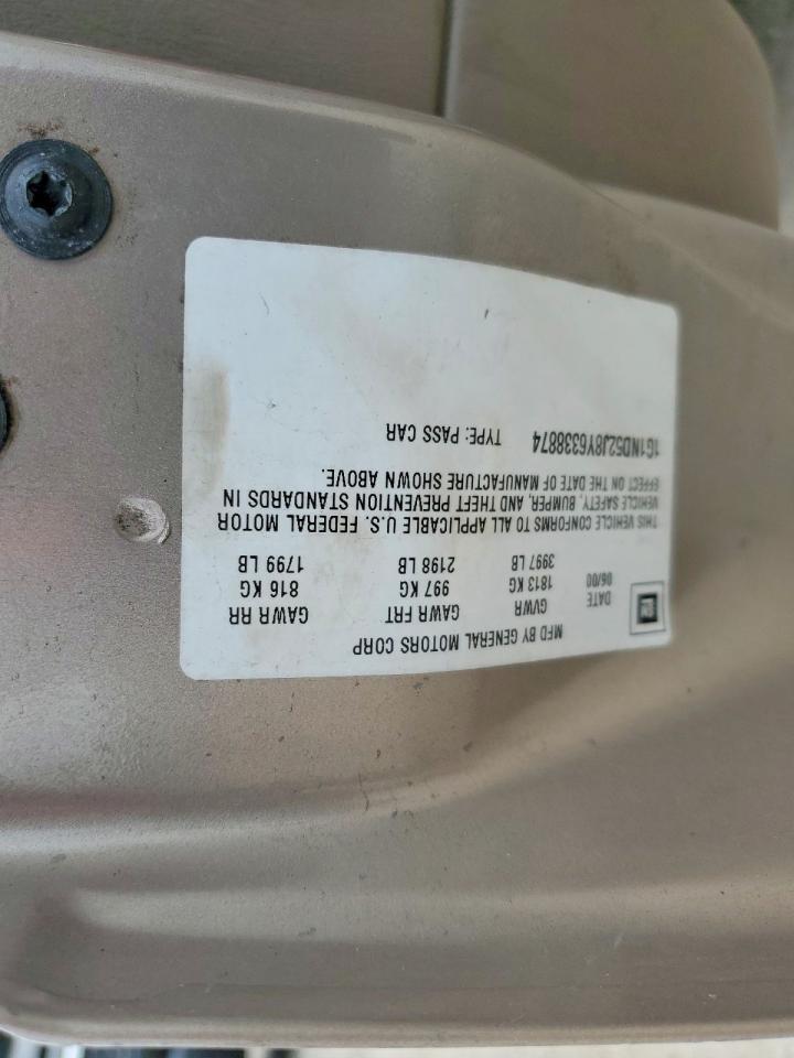 2000 CHEVROLET MALIBU