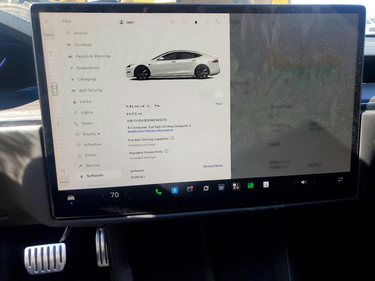 2021 TESLA MODEL S