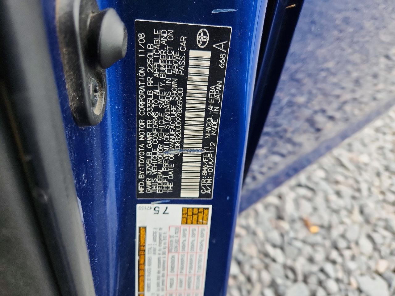 2009 TOYOTA PRIUS
