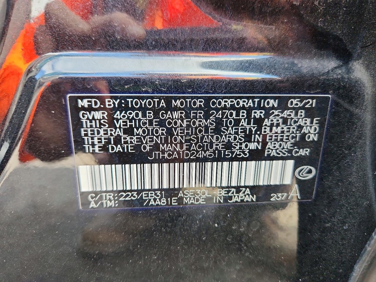 2021 LEXUS IS 300