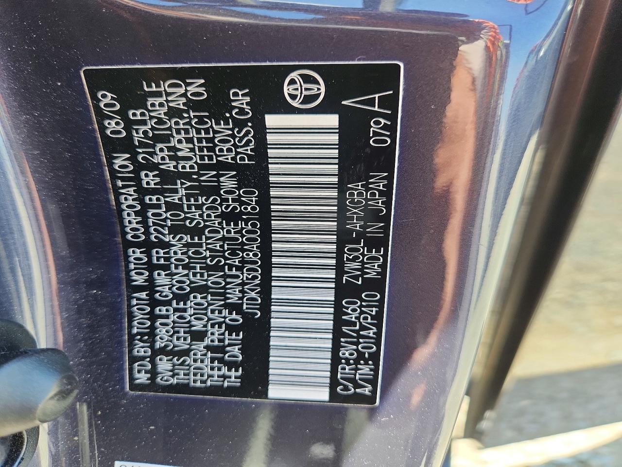 2010 TOYOTA PRIUS