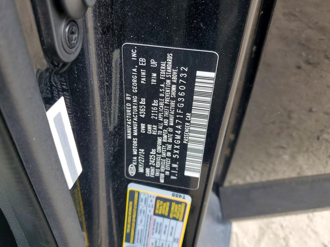 2015 KIA OPTIMA