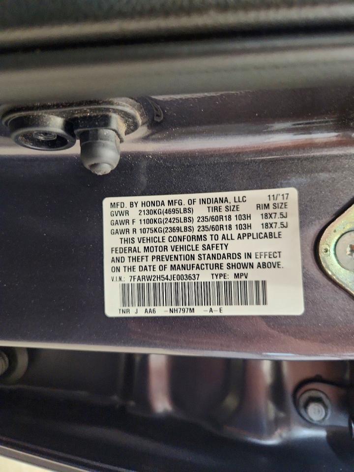 2018 HONDA CR-V