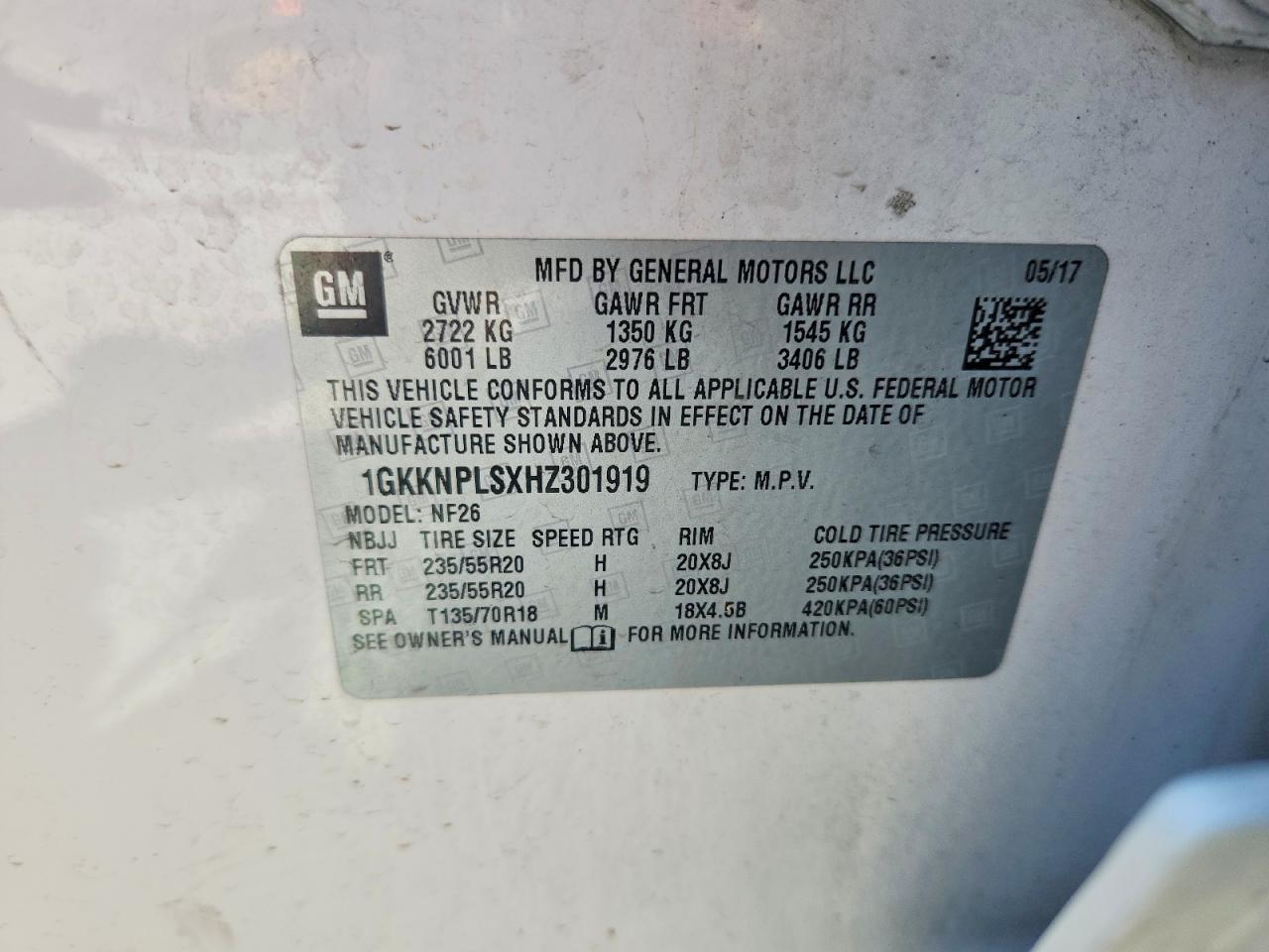 2017 GMC ACADIA