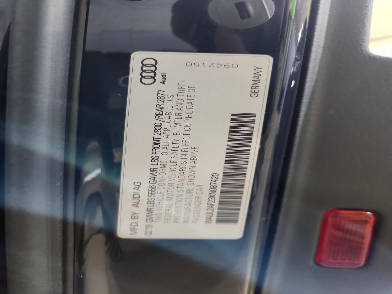 2019 AUDI A6