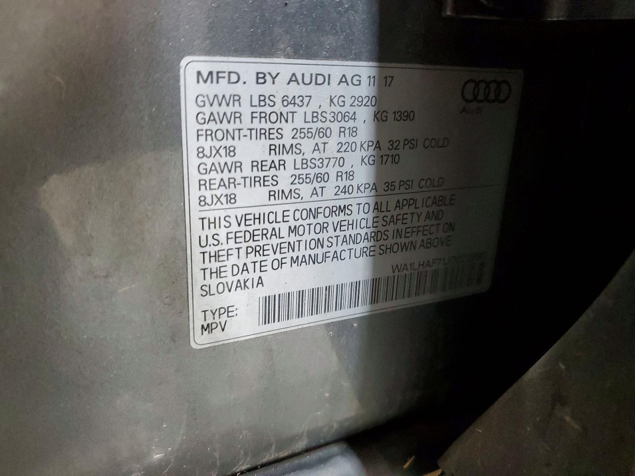 2018 AUDI Q7