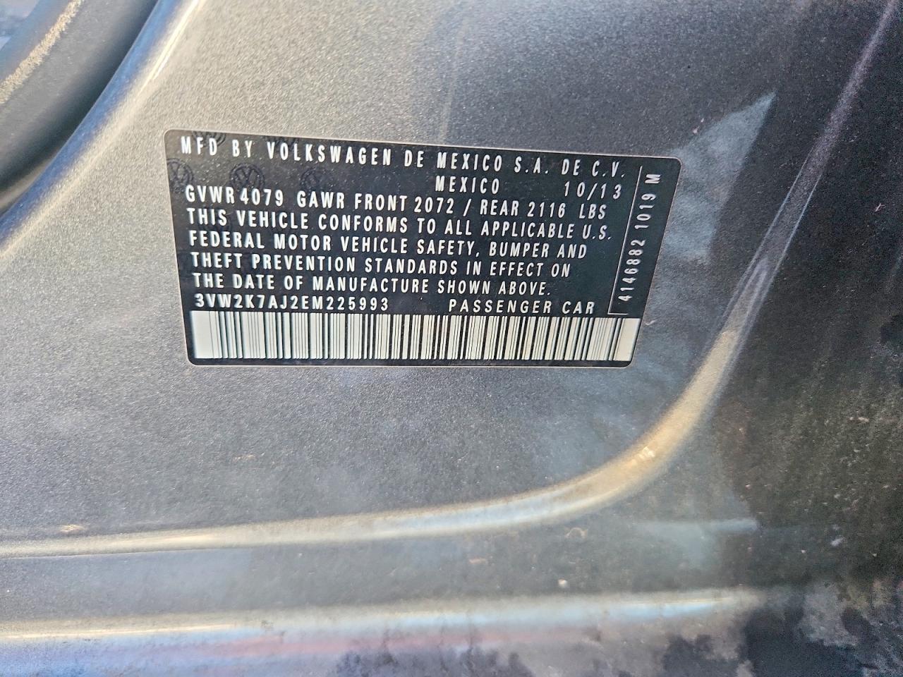 2014 VOLKSWAGEN JETTA