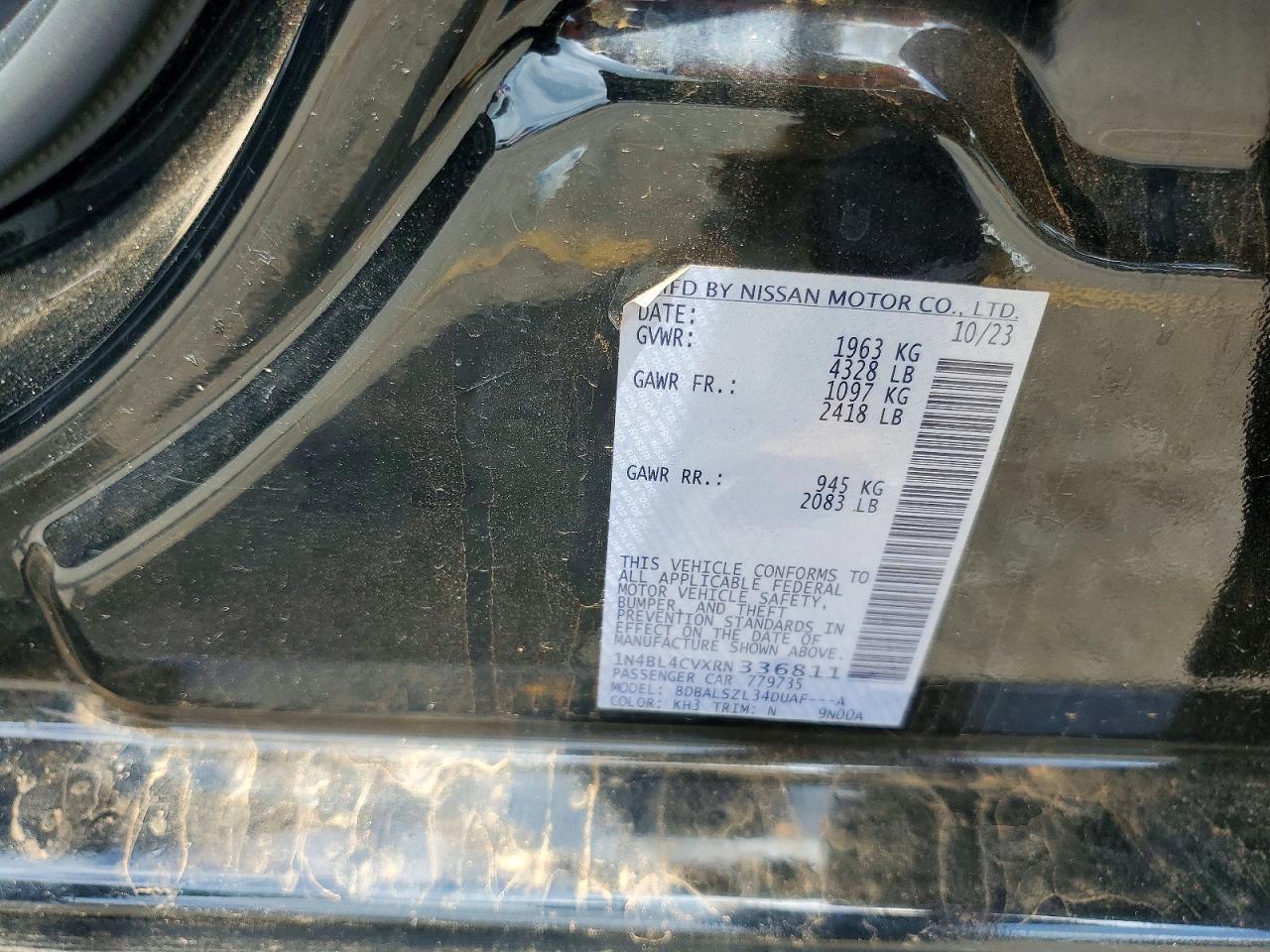 2024 NISSAN ALTIMA