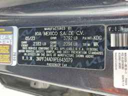 2023 KIA FORTE