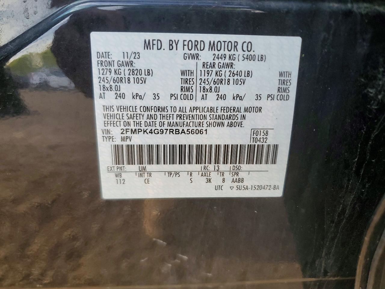2024 FORD EDGE