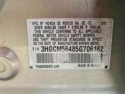 2005 HONDA ACCORD
